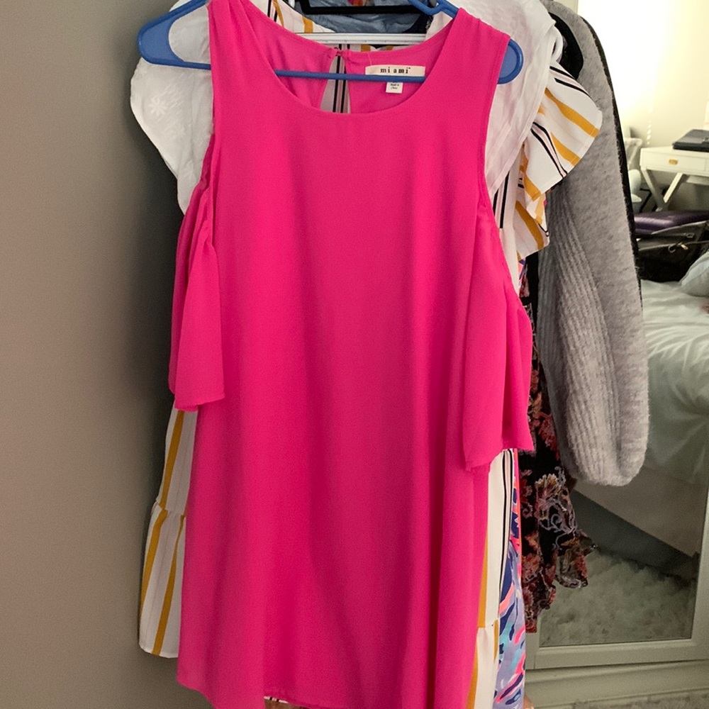 NWT hot pink dress